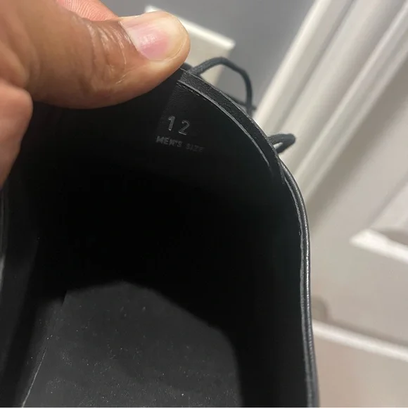 Tod’s Black Dress lace ups shoes Sz 12 - Picture 4 of 13